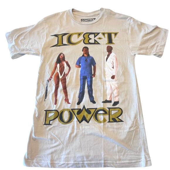 NEW ICED T POWER Graphic T SHIRT Band Album Cover SM TEE Mens Womens 100% Cotton - Picture 2 of 7